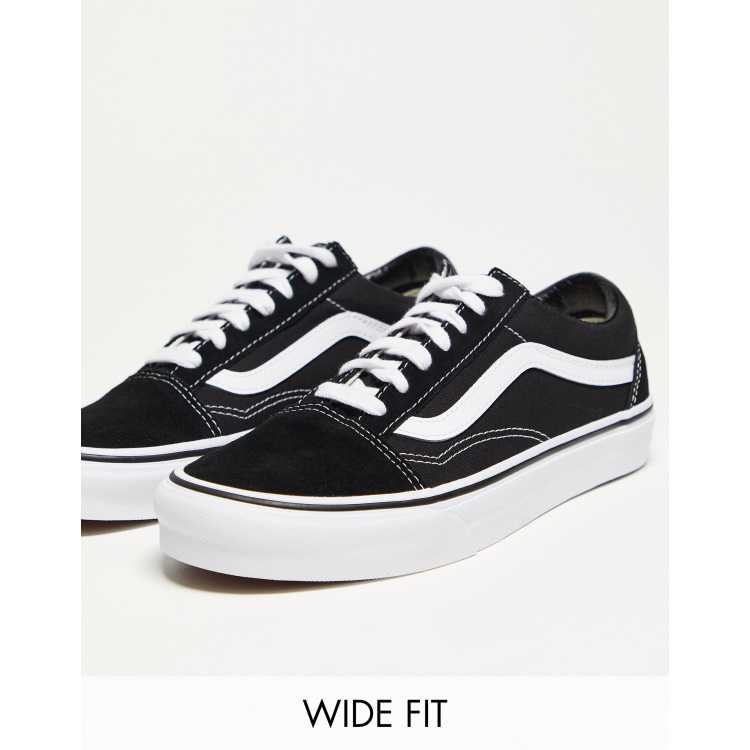 Vans old skool wide feet sale