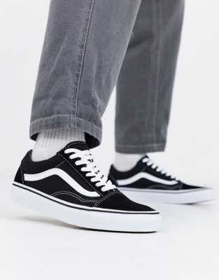 vans con fiamme basse