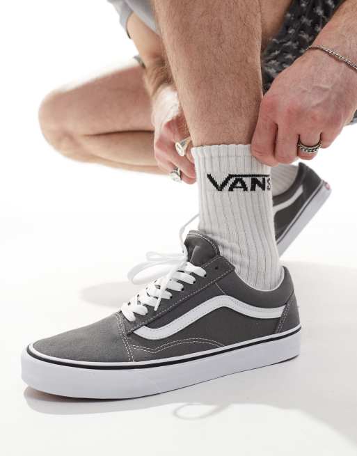 Vans Old Skool Sneaker in Zinngrau