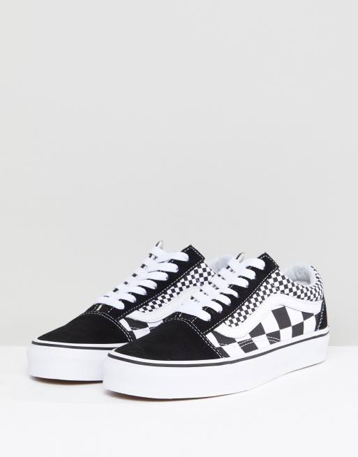 Vans old clearance skool a scacchi