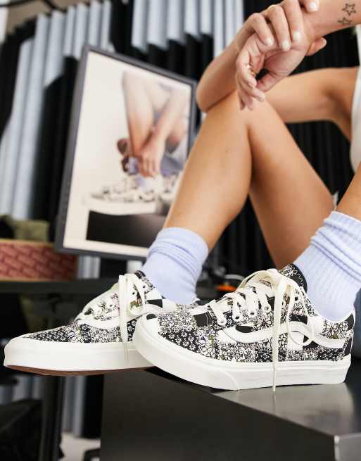 Scarpe store vans fiori