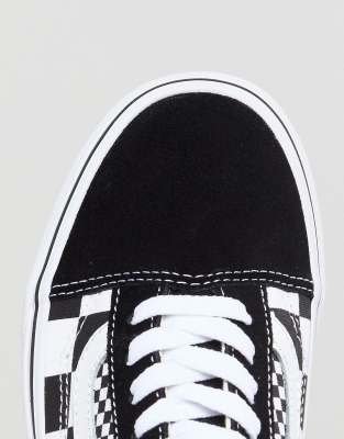 vans old skool a scacchi