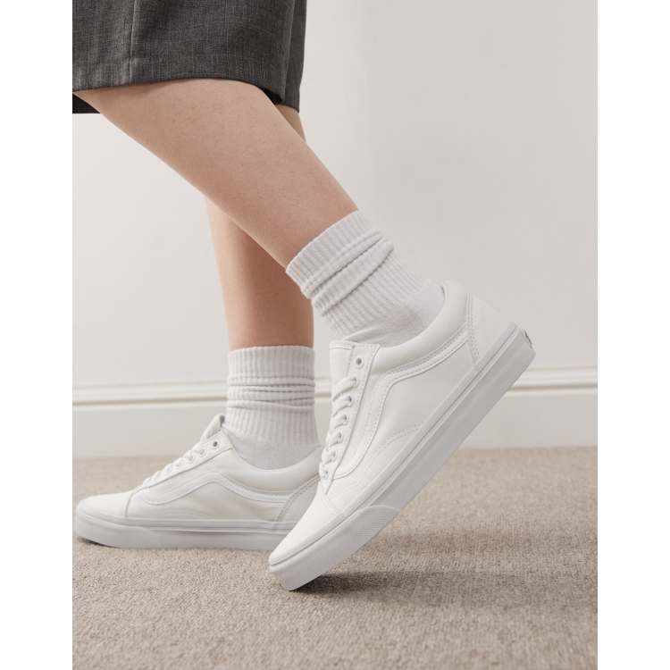 vans bianche