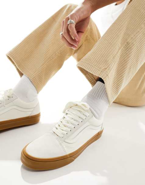 Vans - Old Skool - Sneakers bianco sporco con suola in gomma - view 1