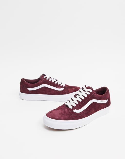 Vans bordeaux suola alta hotsell