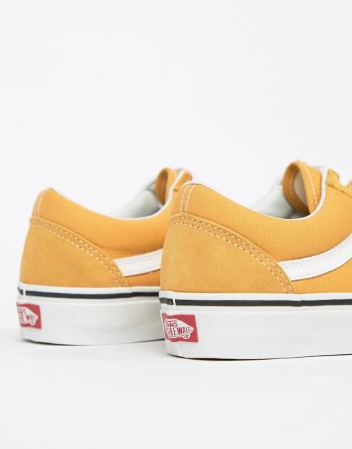 Vans old cheap skool gialle