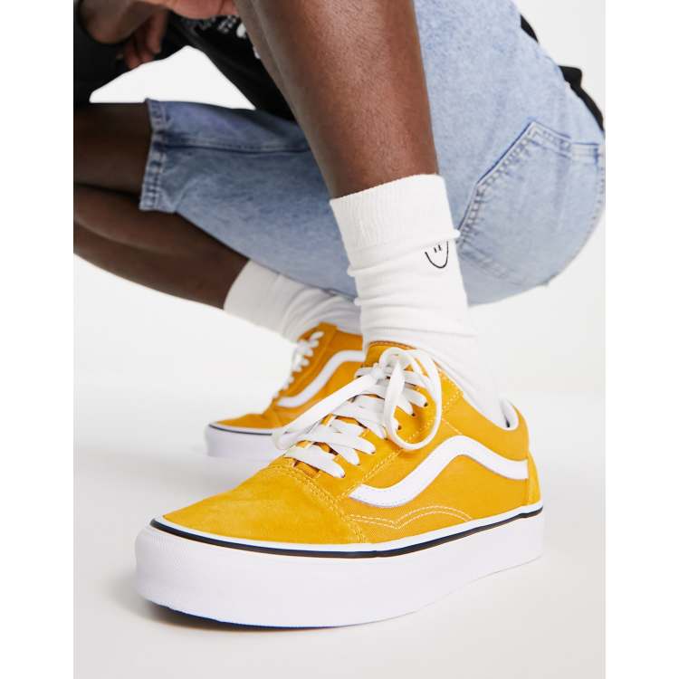 Vans old skool nere e clearance gialle