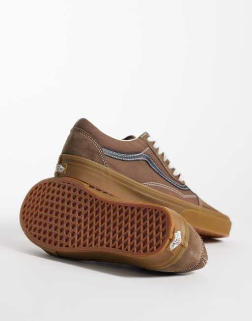 Vans Old Skool sneakers i brunt, 5 av 5