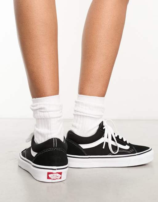 Vans Old Skool sneakers black and | ASOS