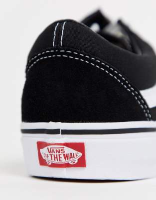 Vans Old Skool Sneakers In Black/ White 