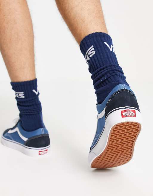 Vans - Old Skool - Sneakers in blauw , 2 van 4