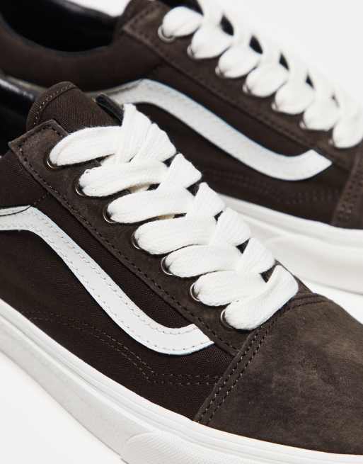 Vans herringbone shop lace old skool