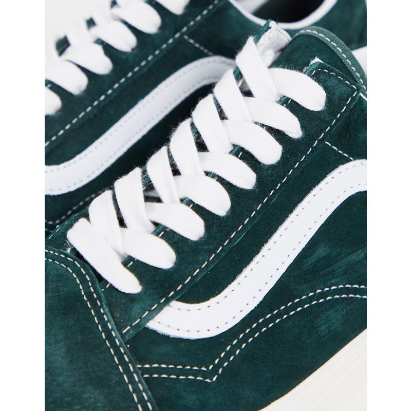 Activewear Scarpe Vans - Old Skool - Sneakers in camoscio verde scuro