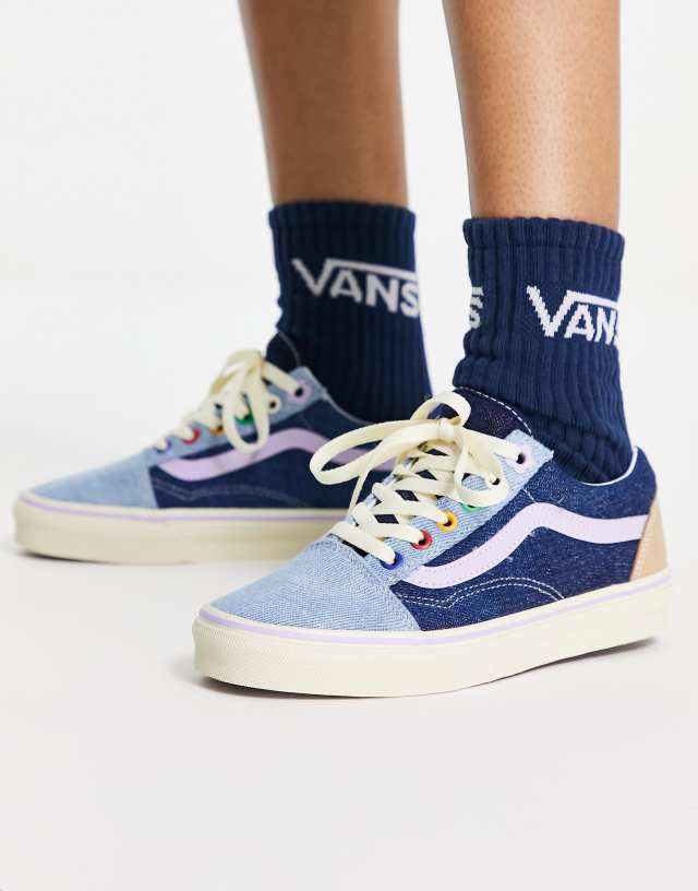 Vans Old Skool sneakers in demin blue