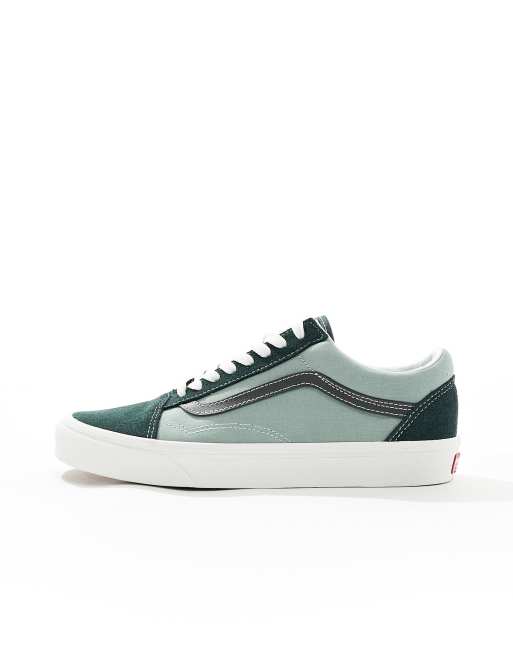 Vans Old Skool sneakers in earth tone green ASOS