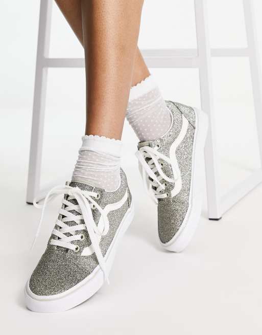 Vans old skool texprint lurex glitter