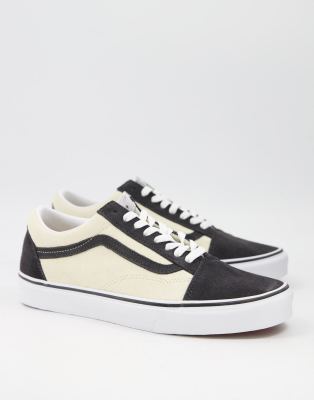 cream old school vans