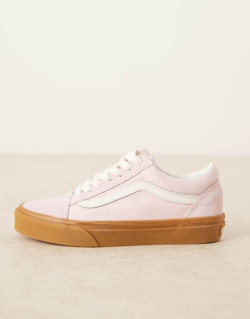 Vans Old Skool - Sneakers in lichtroze met rubberen zool , 5 van 5