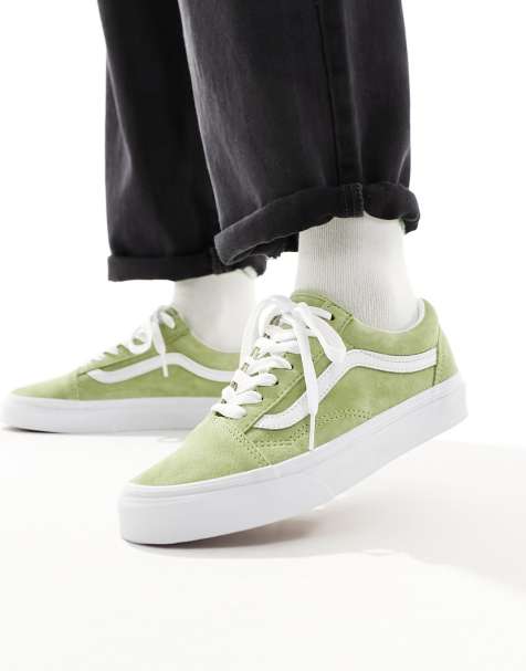 Olive green on sale sneakers womens