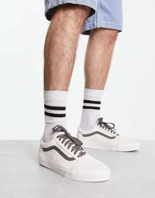 Gray 2024 striped vans