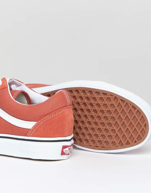 Vans femme clearance orange