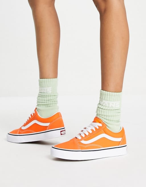 Vans on sale sneakers Orange