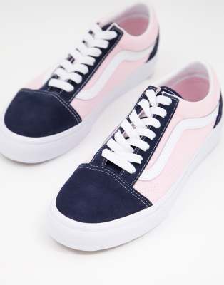 pink vans old skool high top