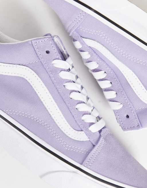 Vans cheap violet pastel