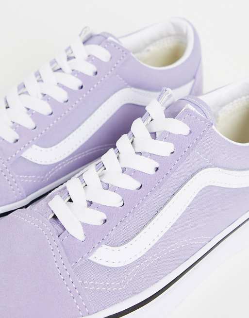 Purple vans old skool on sale womens