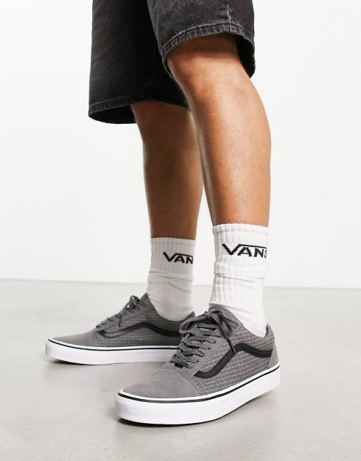 Vans Old Skool - Sneakers in ripstop grijs , 2 van 4