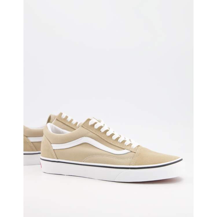 Tan vans hotsell old school