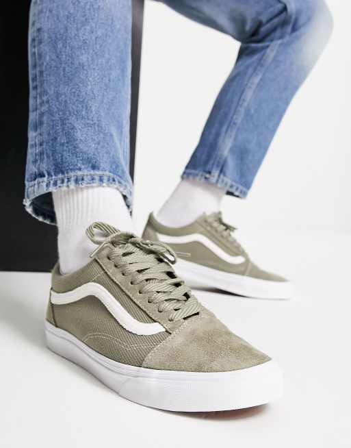 Vans Old Skool sneakers in textured overland trek grey