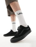 [Vans] Vans Old Skool sneakers in triple black suede 46 Black
