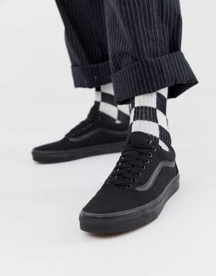 vans old skool black asos