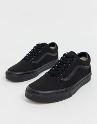 old skool black shoes
