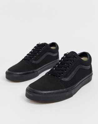 all black vans on sale