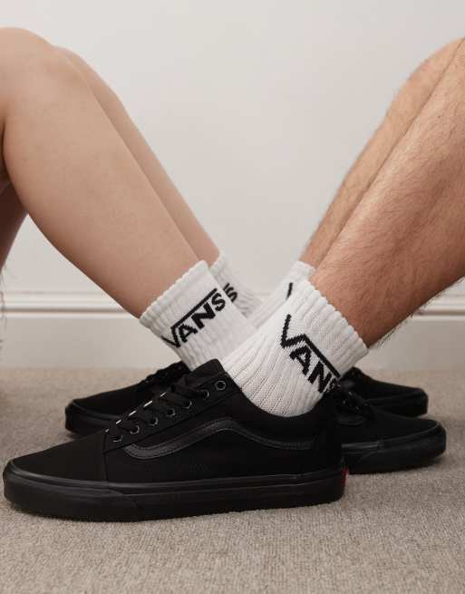 Vans old skool 2025 with high socks