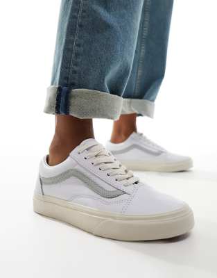 Vans Old Skool Sneakers In Turtledove White In Neutral