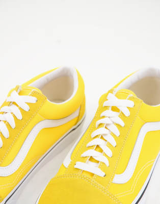 yellow girls vans