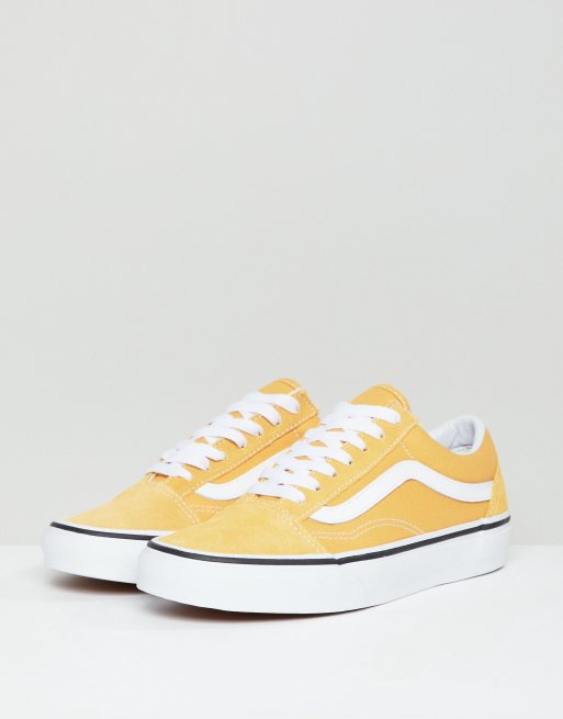 Vans gialle store old skool