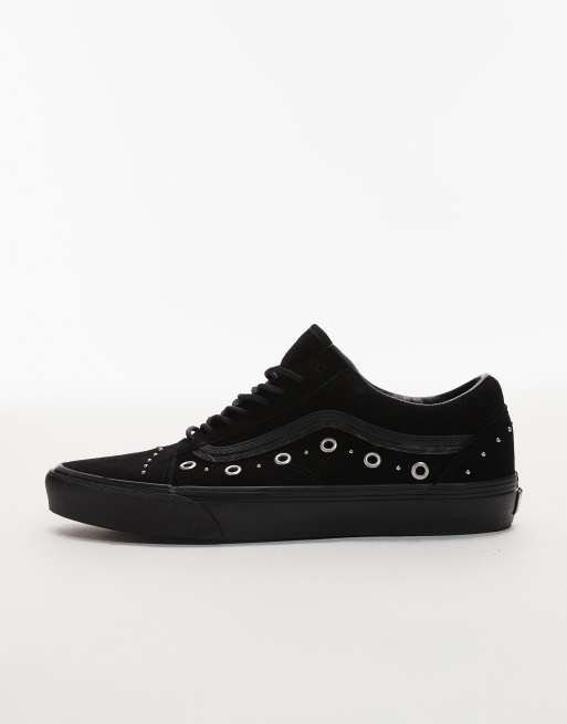 Vans Old Skool - Sneakers in zwart met metallic details, 2 van 5