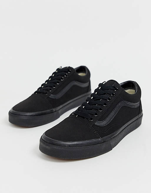 Vans - Old Skool - Sneakers in zwart 