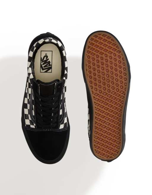 Vans Old Skool sneakers in zwart, 4 van 4