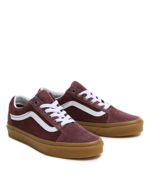 Vans old on sale skool marroni