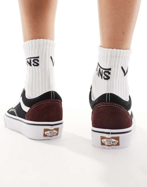 Vans old skool store nere e marroni