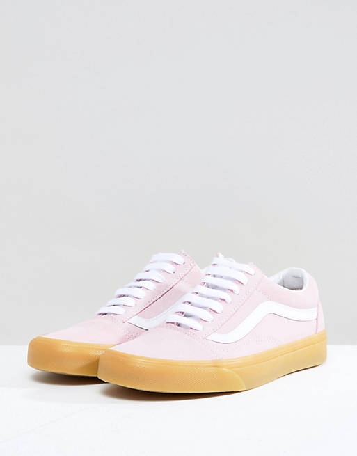 Vans - Old Skool - Sneakers rosa pastello con suola in gomma صلاة للأطفال