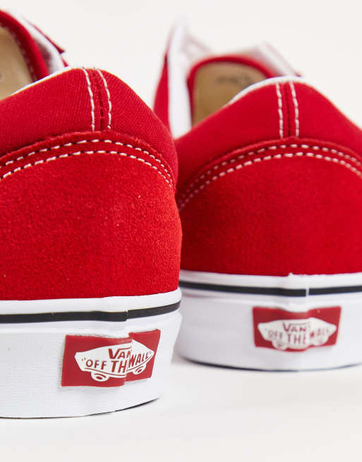 vans rosse