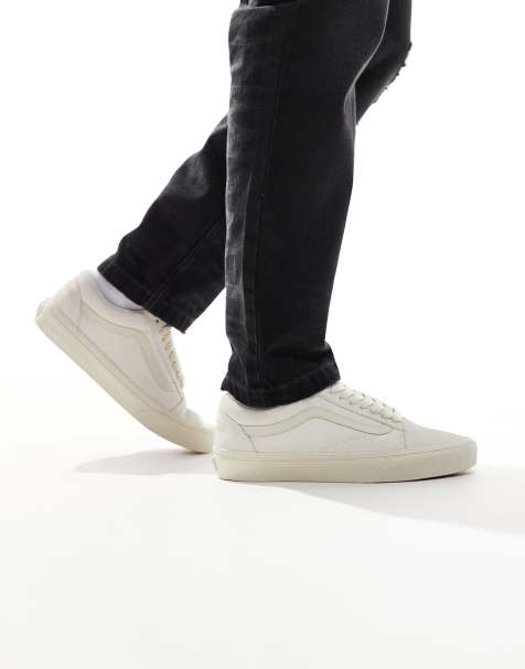 Vans Old Skool sneakers with oversized laces in marshmallow white - view 1