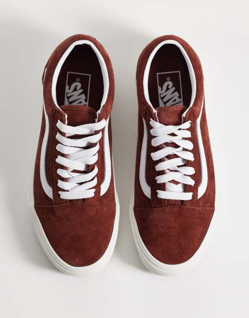 Vans Old Skool sneakersy w kolorze burgundowym, 3 z 5