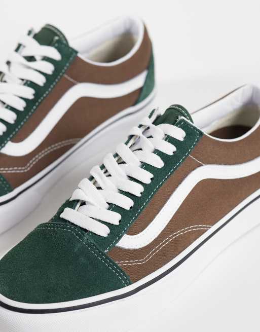 Vans Old Skool sneakersy w wielu odcieniach brązu, 4 z 5